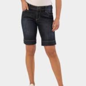 KUT FROM THE KLOTH Dark Wash Bermuda Jeans Shorts Size 6